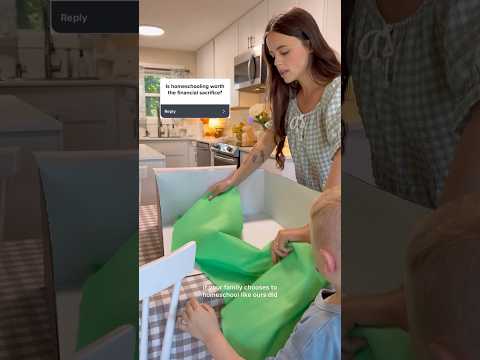 Is homeschooling worth the financial loss?🏡 #homeschool #mom #money #christian #lifestyle #mama