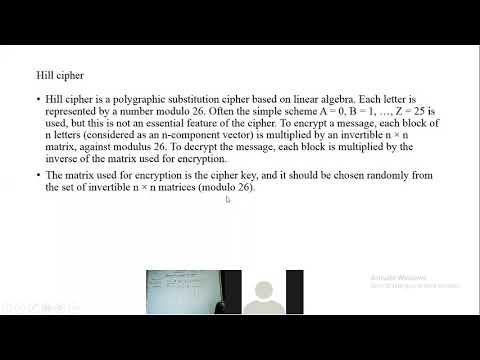 Information Security Topic : Encryption techniques