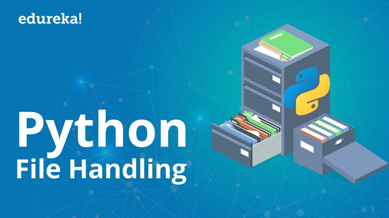 Master Python File Handling & Operations | Free Edureka Tutorial 📂