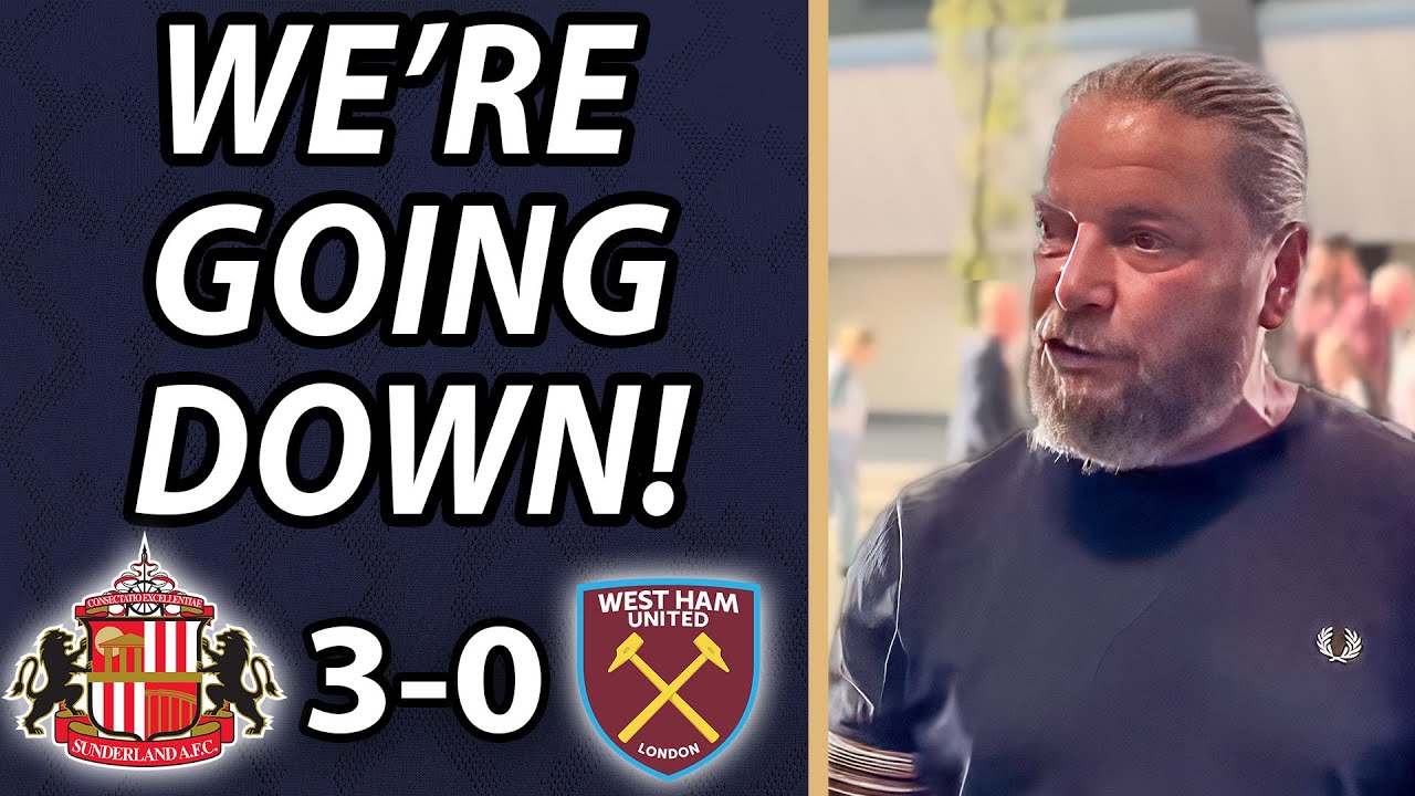 Sunderland Secures 3-0 Victory Over West Ham