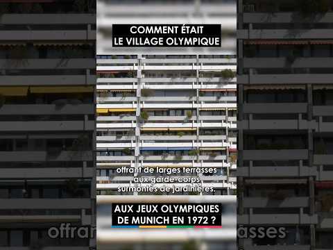đ€Ÿđœââïž DĂ©couvrez comment les Jeux Olympiques se sont installĂ©s Ă Munich đ©đȘ đ
đ