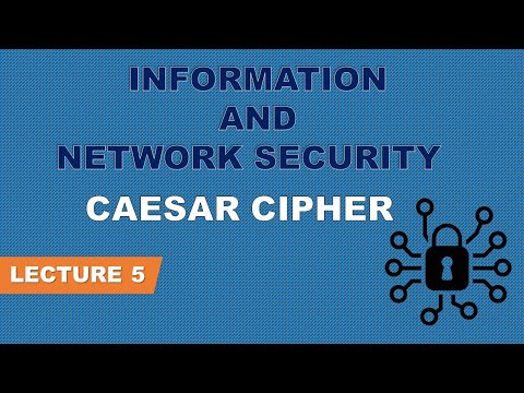 CAESAR CIPHER || SUBSTITUTION TECHNIQUE || CRYPTOGRAPHY || LECTURE 5 || HIRALSHASTRI