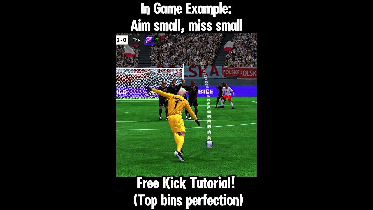 FC Mobile Free Kick Tutorial ⚽