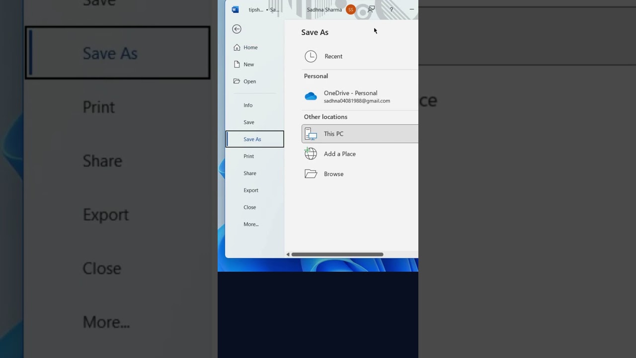 How to Convert Word document into PDF