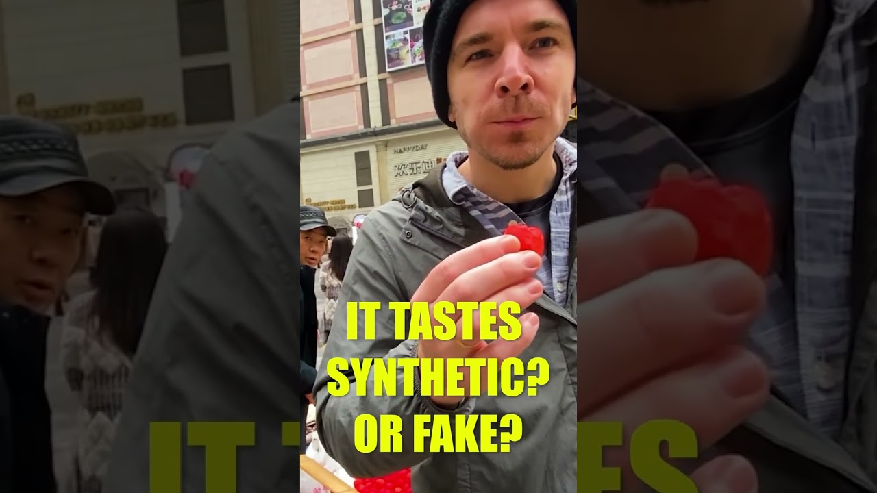 Warning! Fake Fruits in China π¨π³