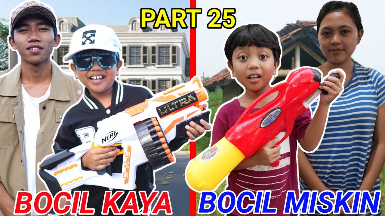 Bocil Kaya vs Miskin: Kehidupan Sehari-hari Part 25 π