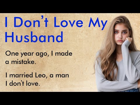 I Married Without Love ✅ An Emotional English Story (A1–A2 Level) ✅ Stories to Learn English