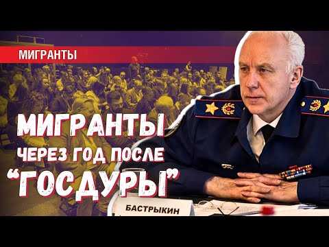 Слова Бастрыкина про «Госдуру»: что поменялось за год по мигрантам