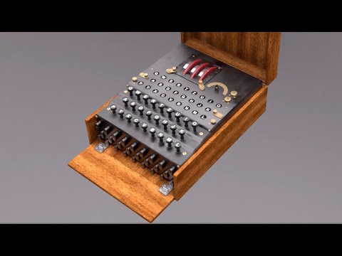 How an Enigma machine works