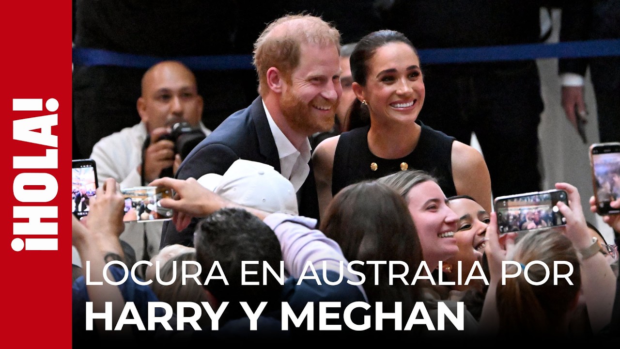 Harry y Meghan en Australia: llegada y visita de 4 días 🇦🇺