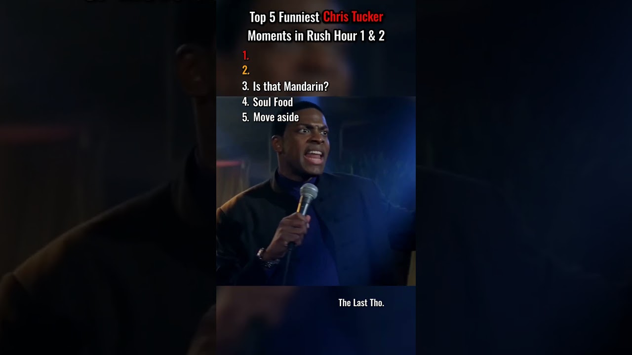 Top 5 Hilarious Chris Tucker Moments in Rush Hour 1 & 2 😂