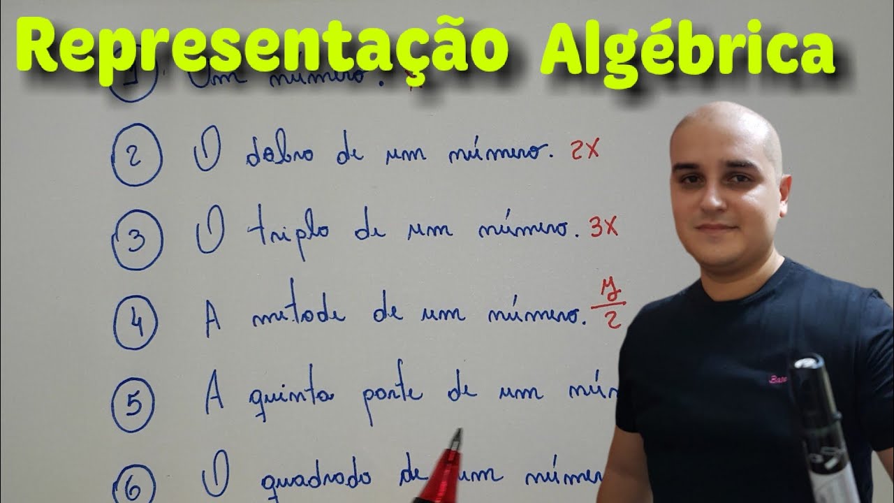 02 Expressão Algébrica: Representação Algébrica de uma Sentença Matemática