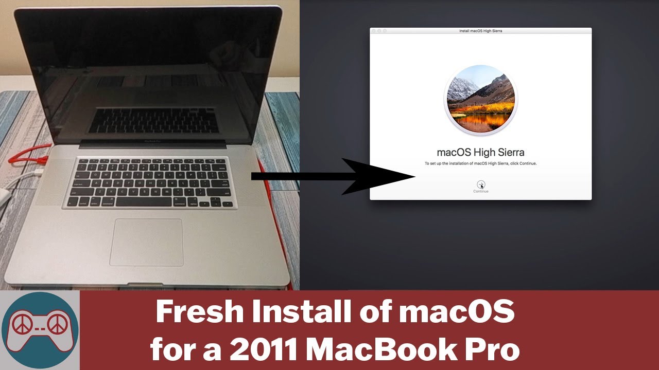 How to Install a Fresh macOS on a 2011 MacBook Pro - new SSD