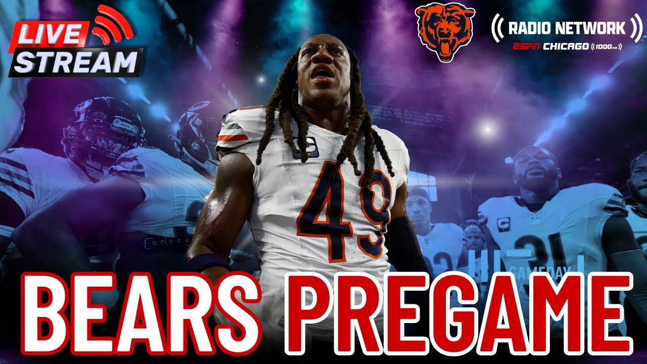 Tune In! Chicago Bears Pregame Show & Fantasy Football Tips 🏈