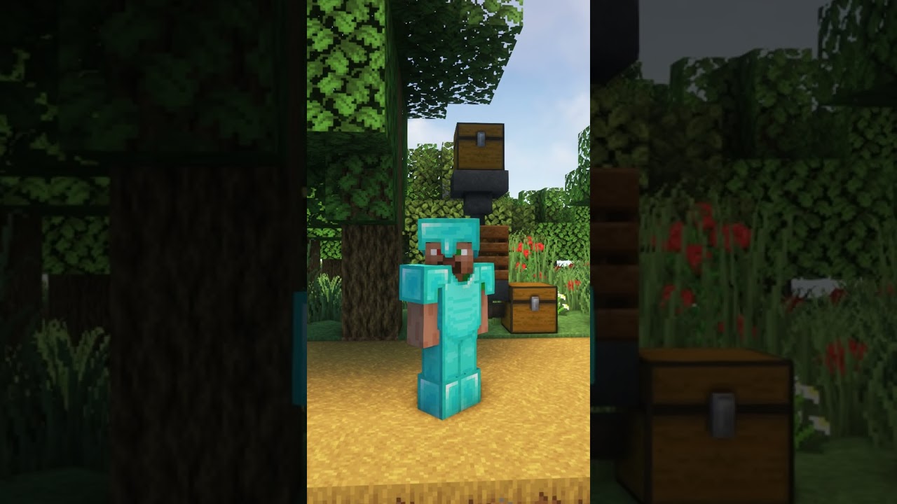 Depuis combien de temps joues-tu à Minecraft ? ⛏️ #shorts