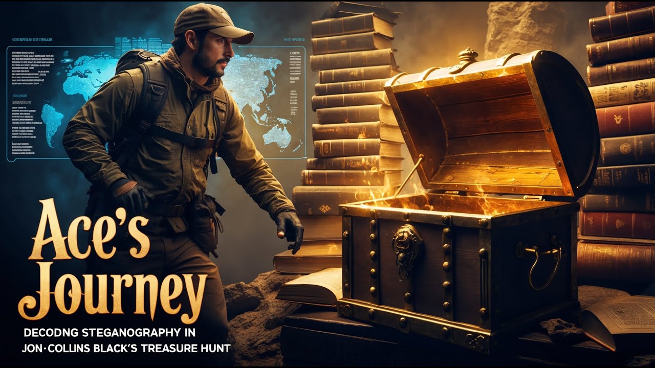 Ace's Adventure: Uncovering Hidden Messages in John Collins Black's Treasure Hunt 🗝️