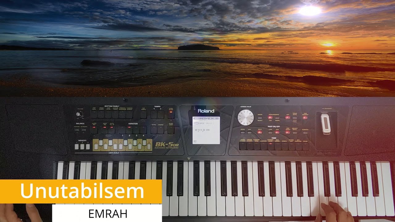 Emrah - Unutabilsem (Roland BK-5 OR) 🎶
