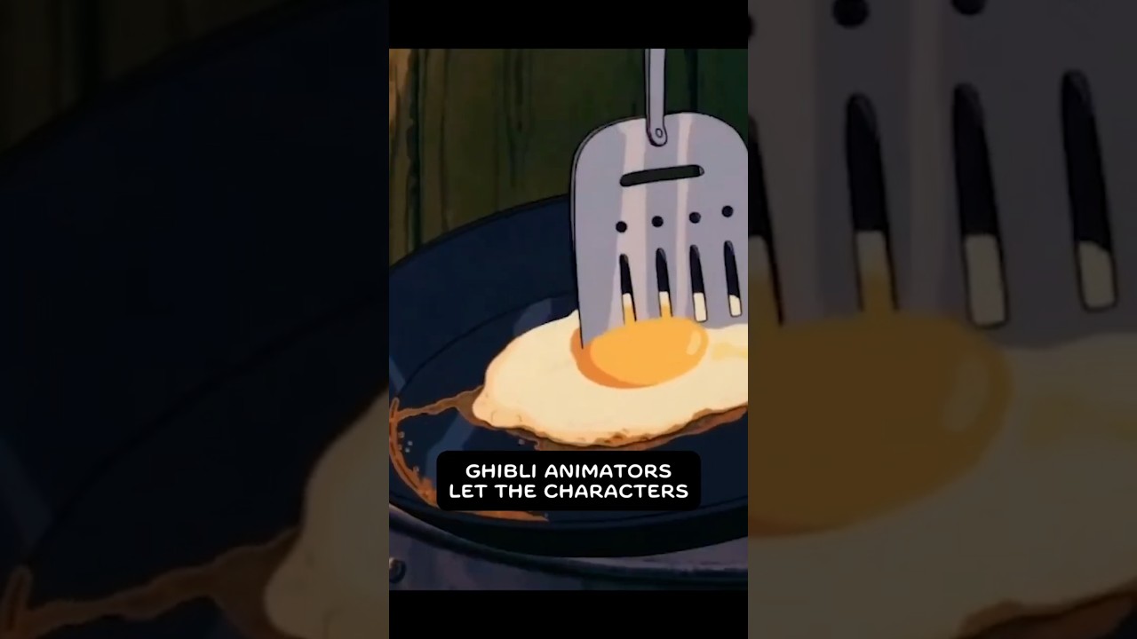 Ghibli Animators' Secret Trick 🎬