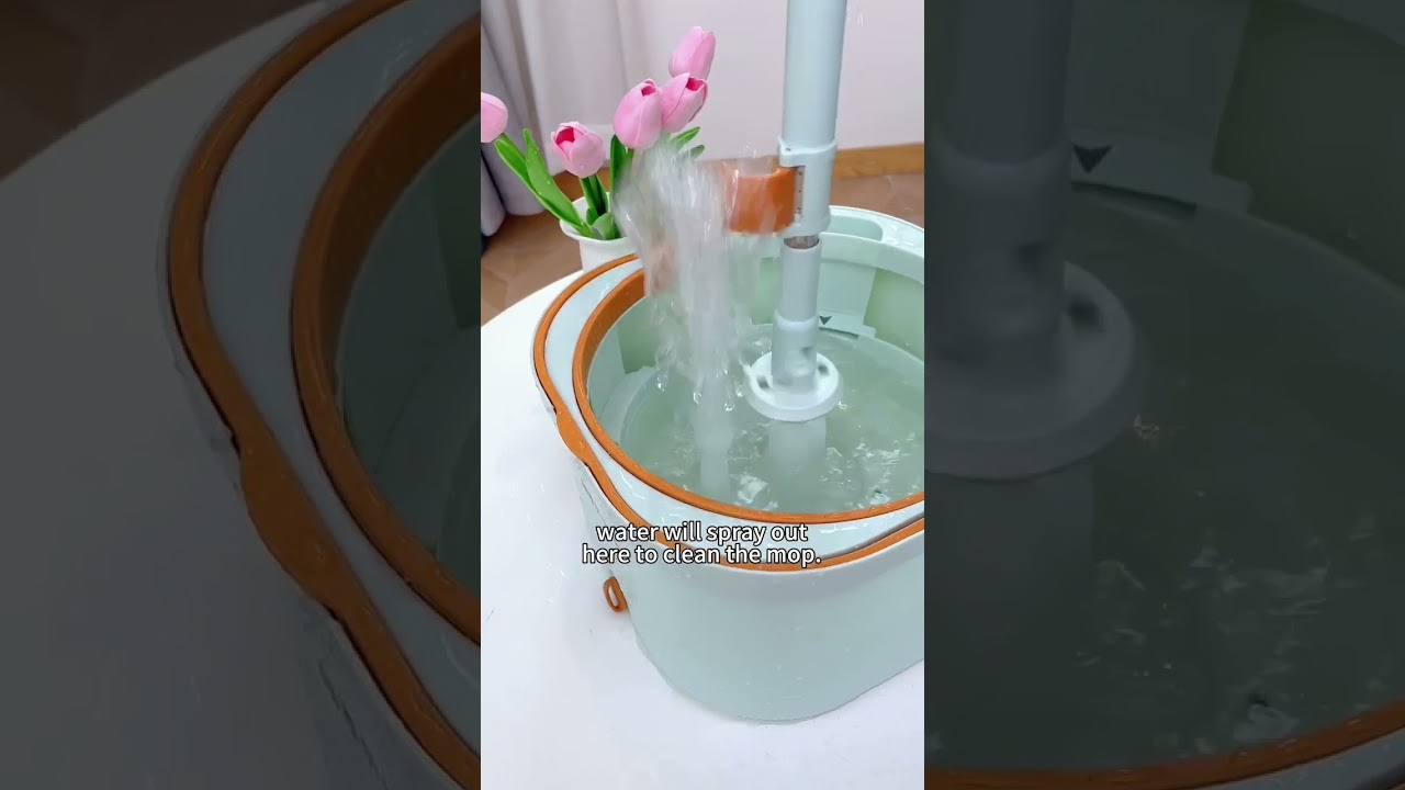 Using Your Self-Separating Spin Mop 🧼