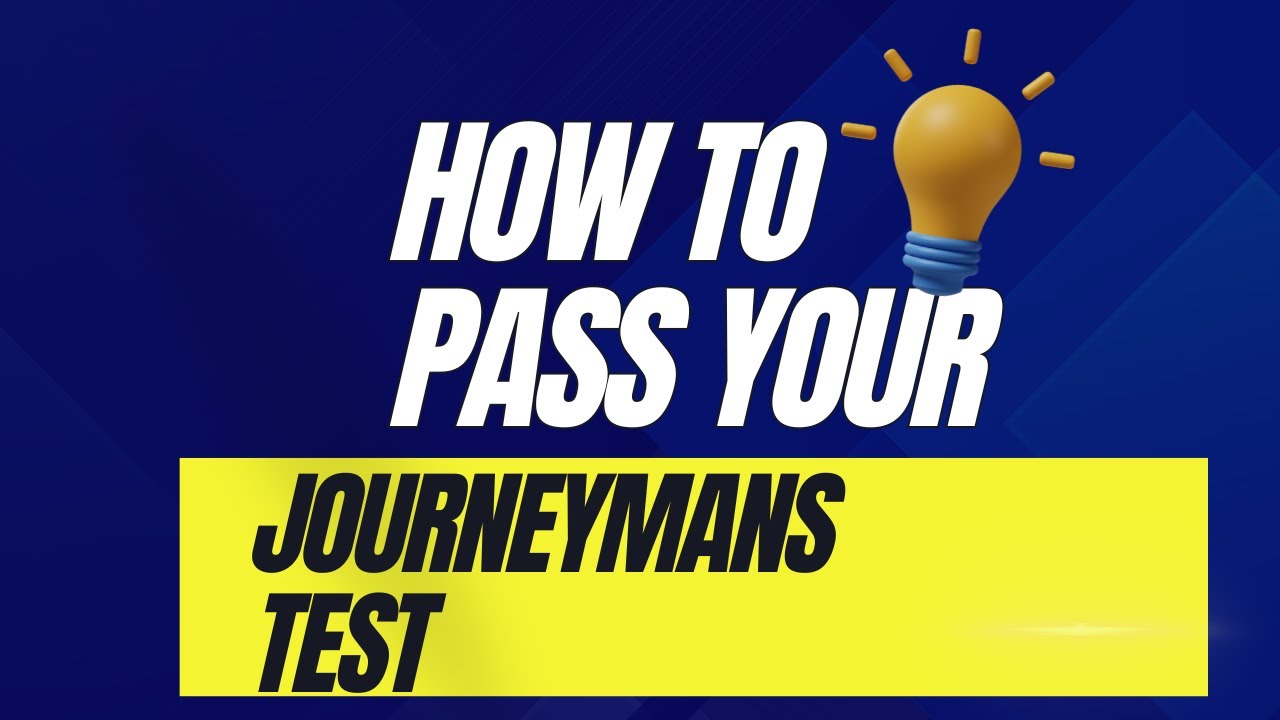 HOW TO PASS YOUR JOURNEYMAN ELECTRICIAN EXAM (meanings and definitions) #