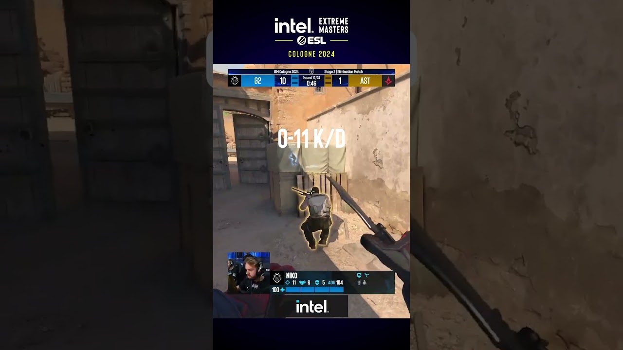 NiKo's Intense Moment in CS:GO 😢