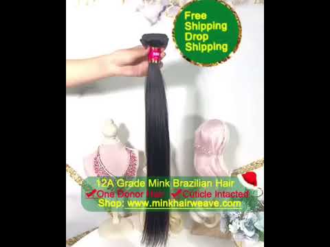 Wholesale 12A Grade Natural Peruvian Hair Bundles 🎁