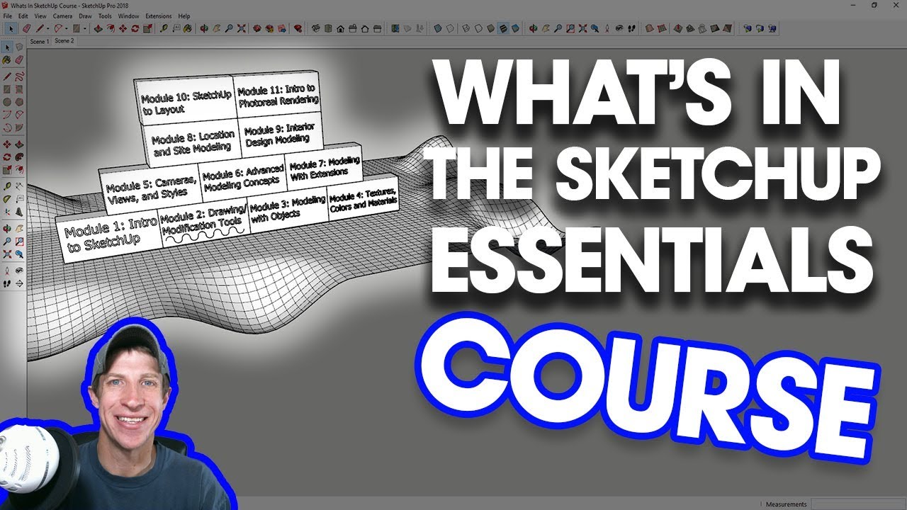 SketchUp Essentials Course Overview 📐