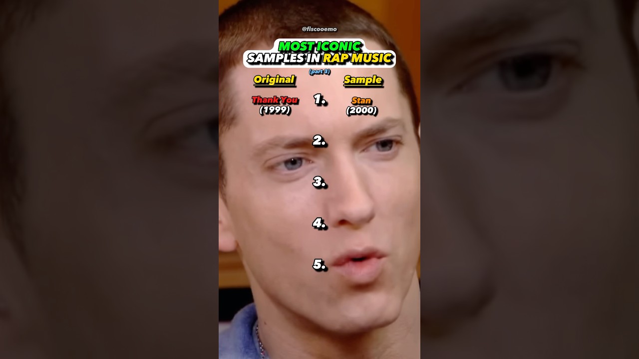 Top Iconic Rap Samples in History π€