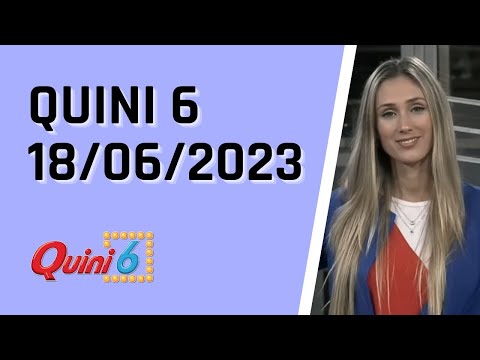 Quini 6 en vivo 18/06/2023 / Resultados del sorteo quini 6 del Domingo 18 de Junio del 2023