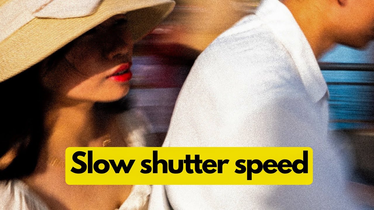 Street Photography - but with a slow shutter speed