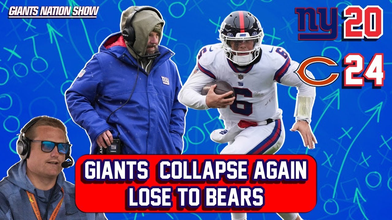Giants Collapse Again, Lose to Bears | 92