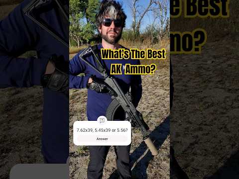 Best Ammo for AK's?? 🟥⭐️ 7.62x39? 5.45x39? 5.56x45🤢? #shorts #ak47shorts #ak47 #draco