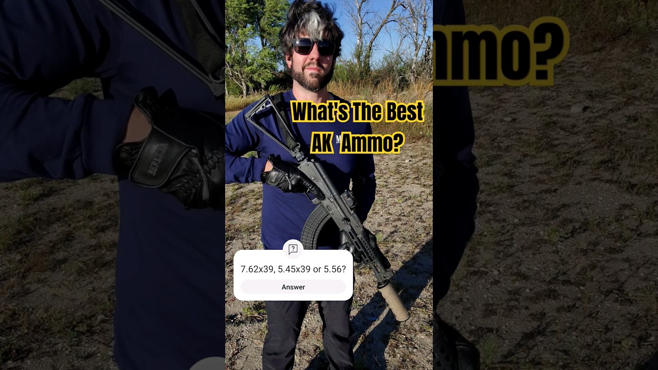 Optimal Ammunition for AK Series Rifles: 7.62x39, 5.45x39, and 5.56x45