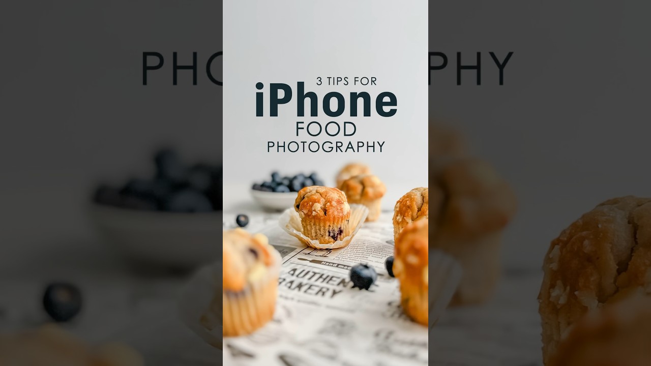 3 iPhone Food Photography Tips 📱🍽️