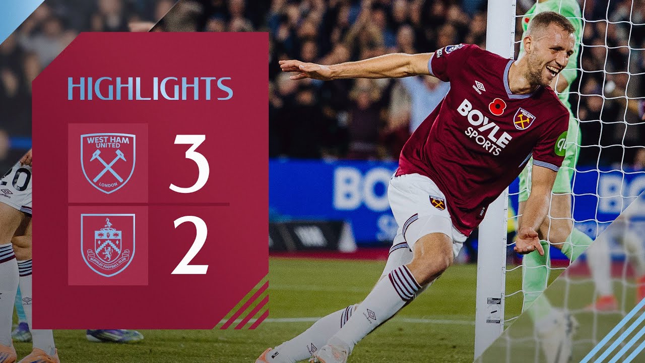 Walker-Peters Secures West Ham Win! ⚒️ | West Ham 3-2 Burnley