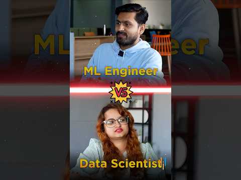 ML Engineer vs Data Scientist #shorts #simplilearn