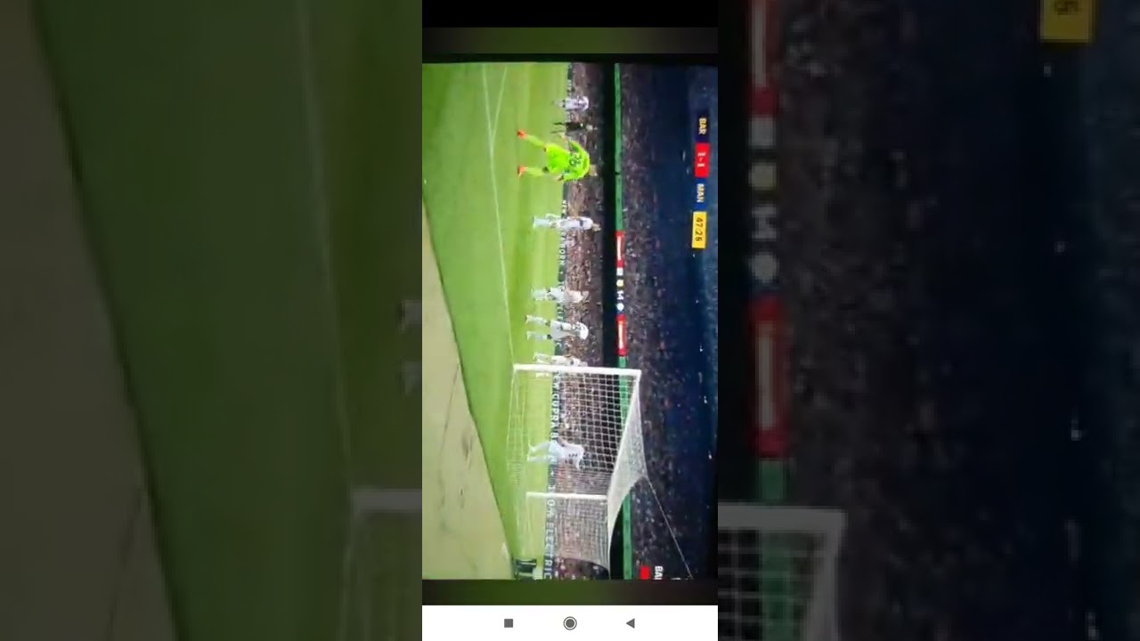 Iñaki Peña's Debut vs Manchester City ⚽
