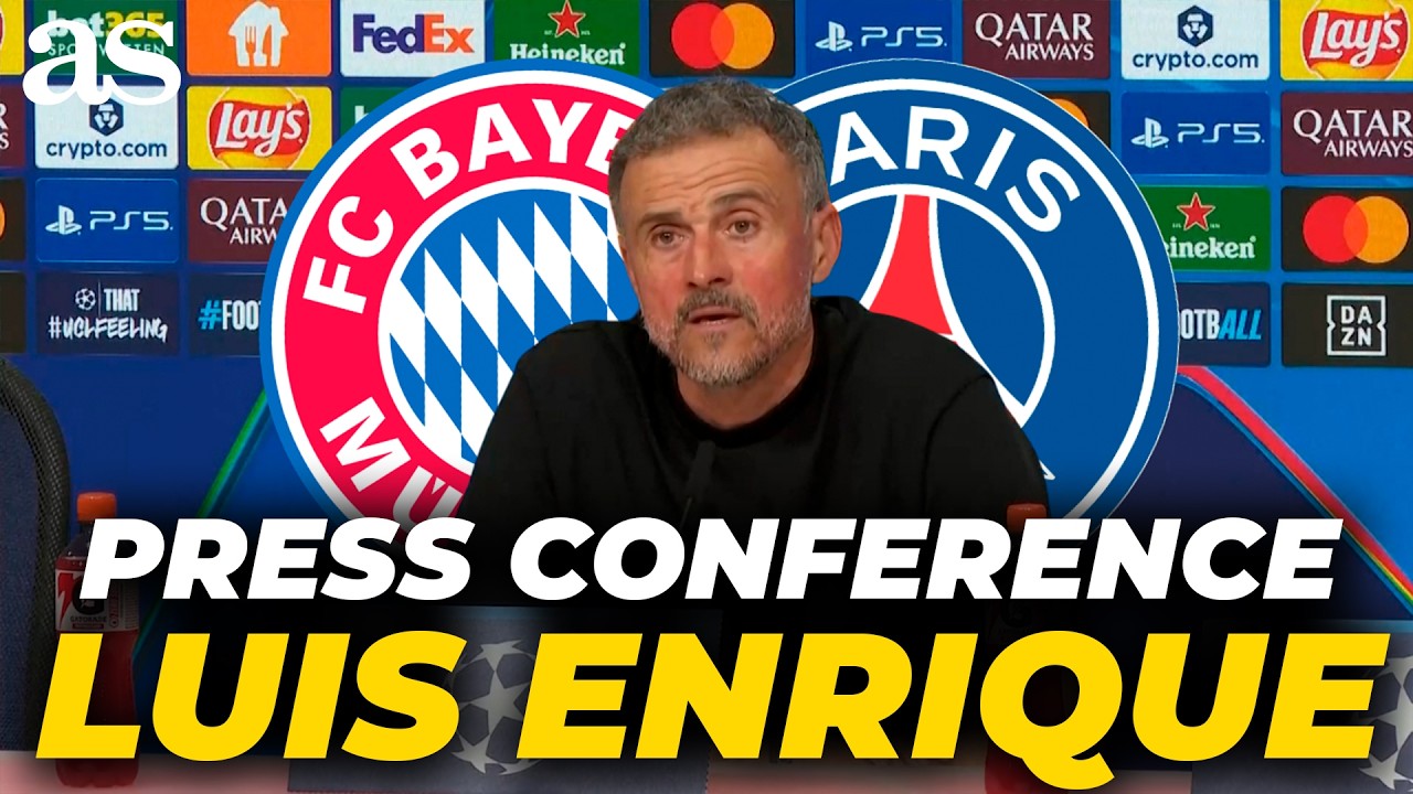 Luis Enrique Post-Match: PSG into Champions League Final ⚽