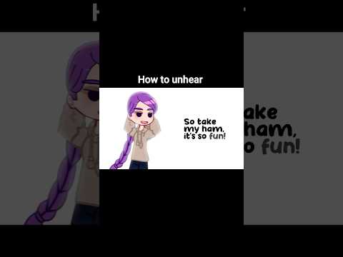 How do I unhear this | IB: crsoufle on tiktok #kpopdemonhunters #free #rujinu #gacha