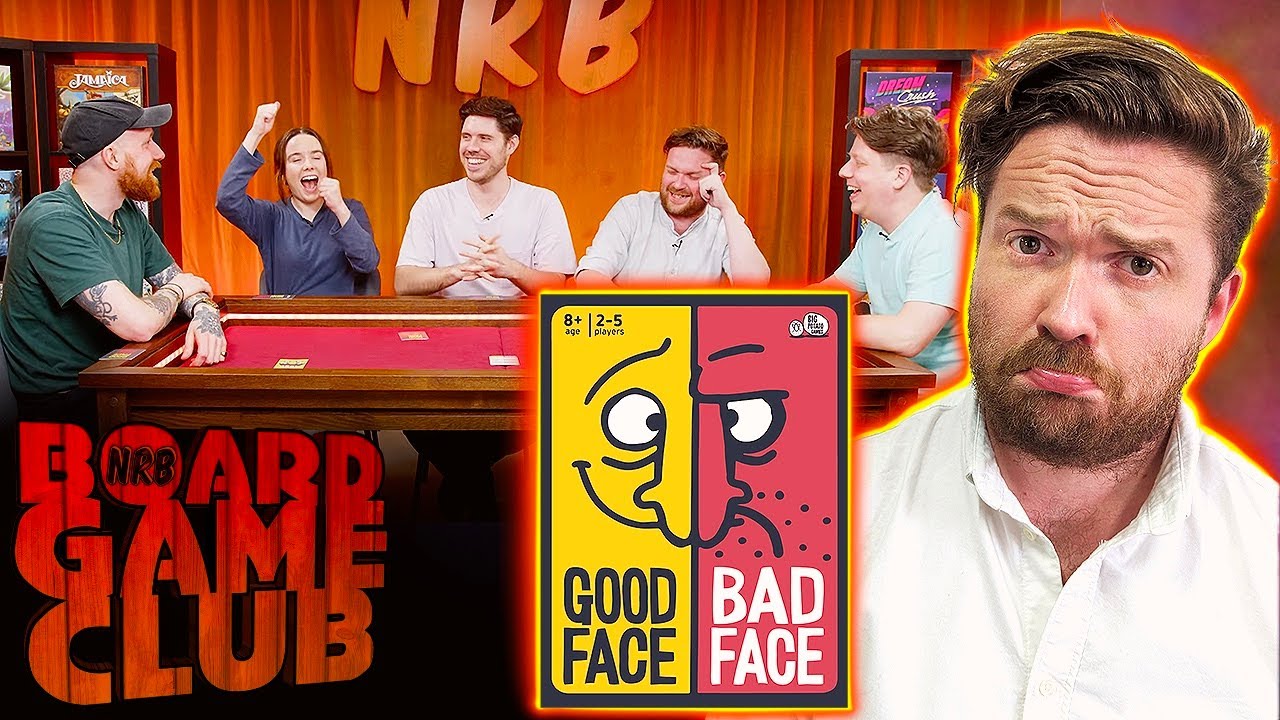 Let's Play GOOD FACE BAD FACE | Board Game Club