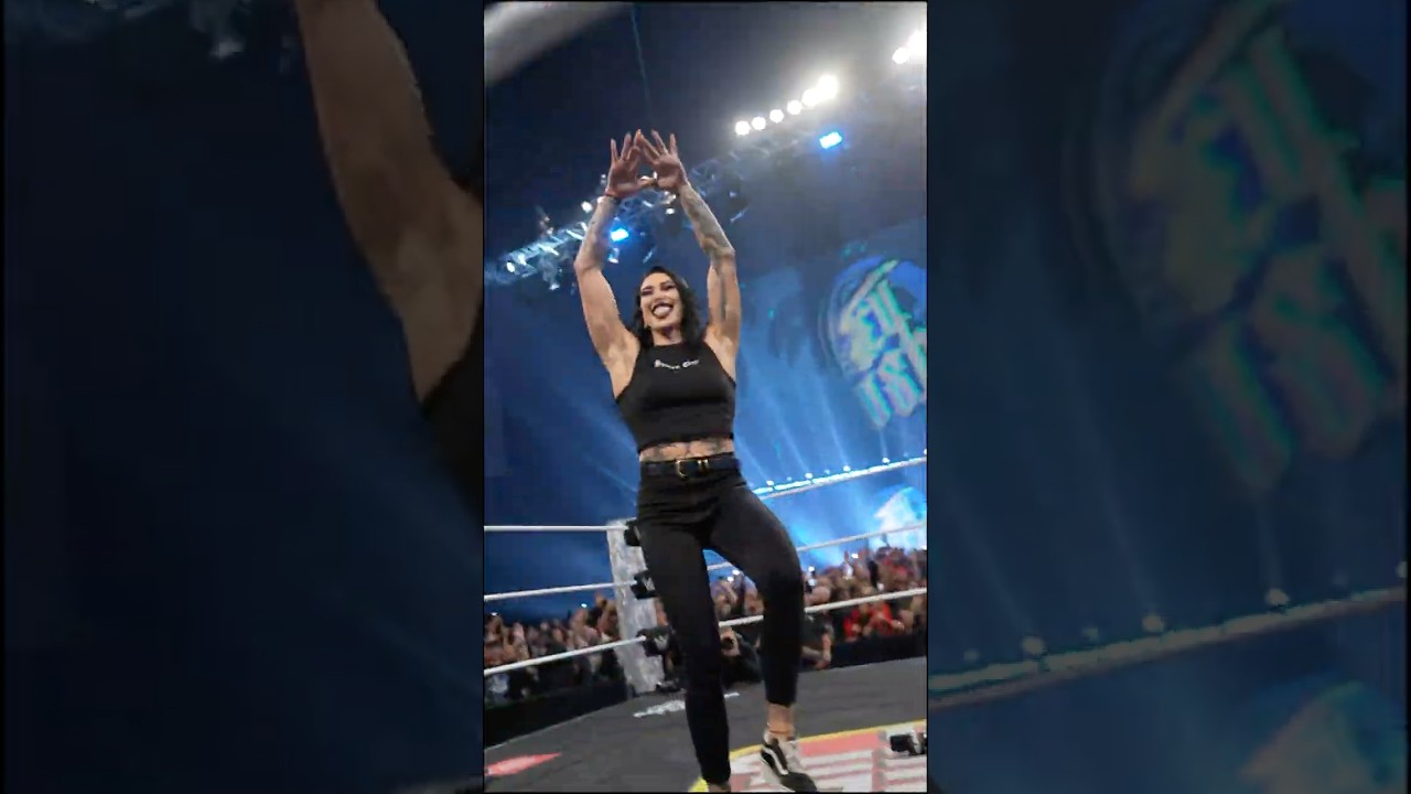 You can just tell Rhea Ripley's been dying to YEET 🙌