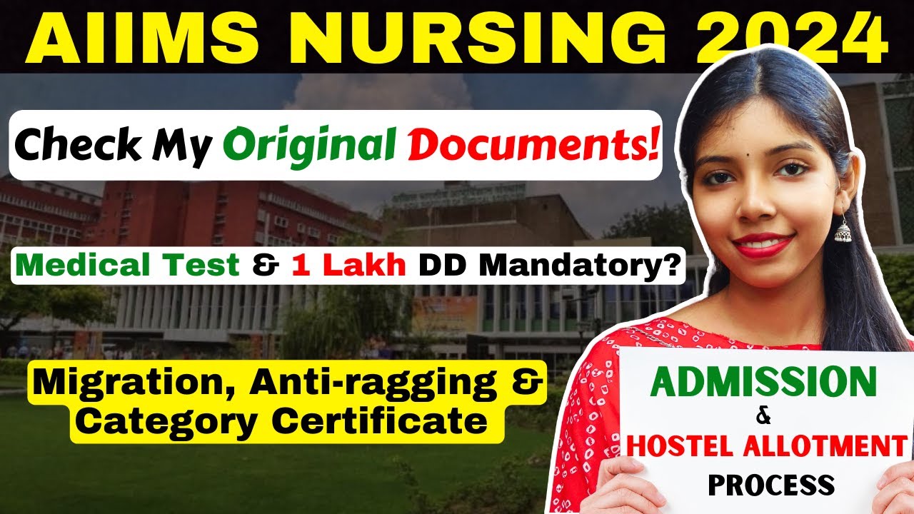 AIIMS BSc Nursing 2024 Admission Guide 🏥