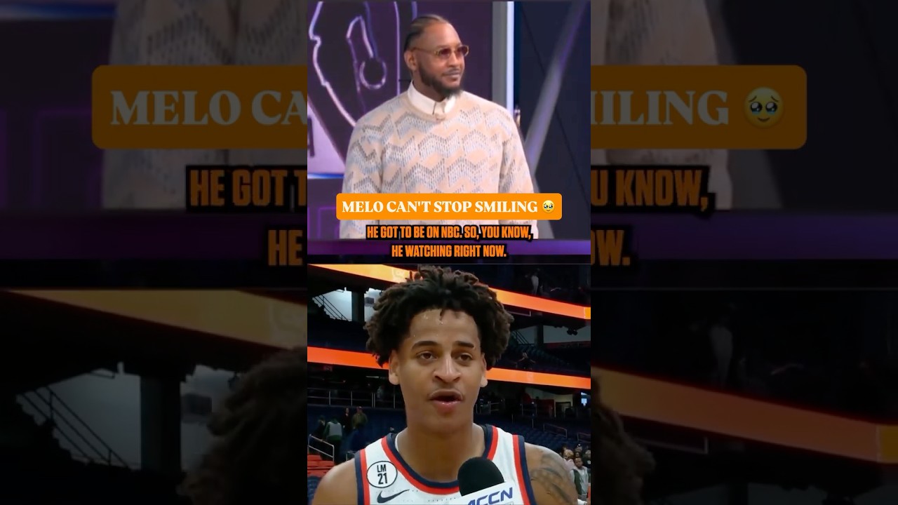 Carmelo Anthony Proudly Supports Son Kiyan’s Debut at Syracuse 🧡