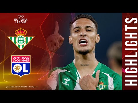 FULL HIGHLIGHT 2-0 REAL BETIS VS LYON UEL UEFA EUROPA LEAGUE 2025 | ANTONY GOAT GOAL FANSCAM