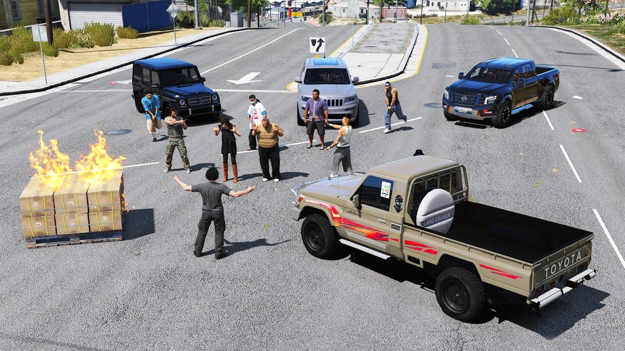 سائق الشاص يشتعل بالبضائع وخطف أهل خطيبته 🚗