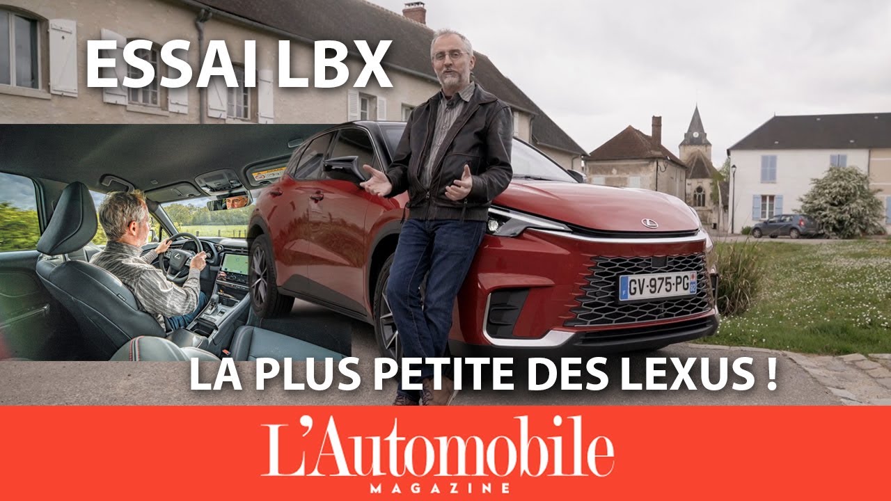 Essai Lexus LBX : au volant du SUV urbain chic et hybride !
