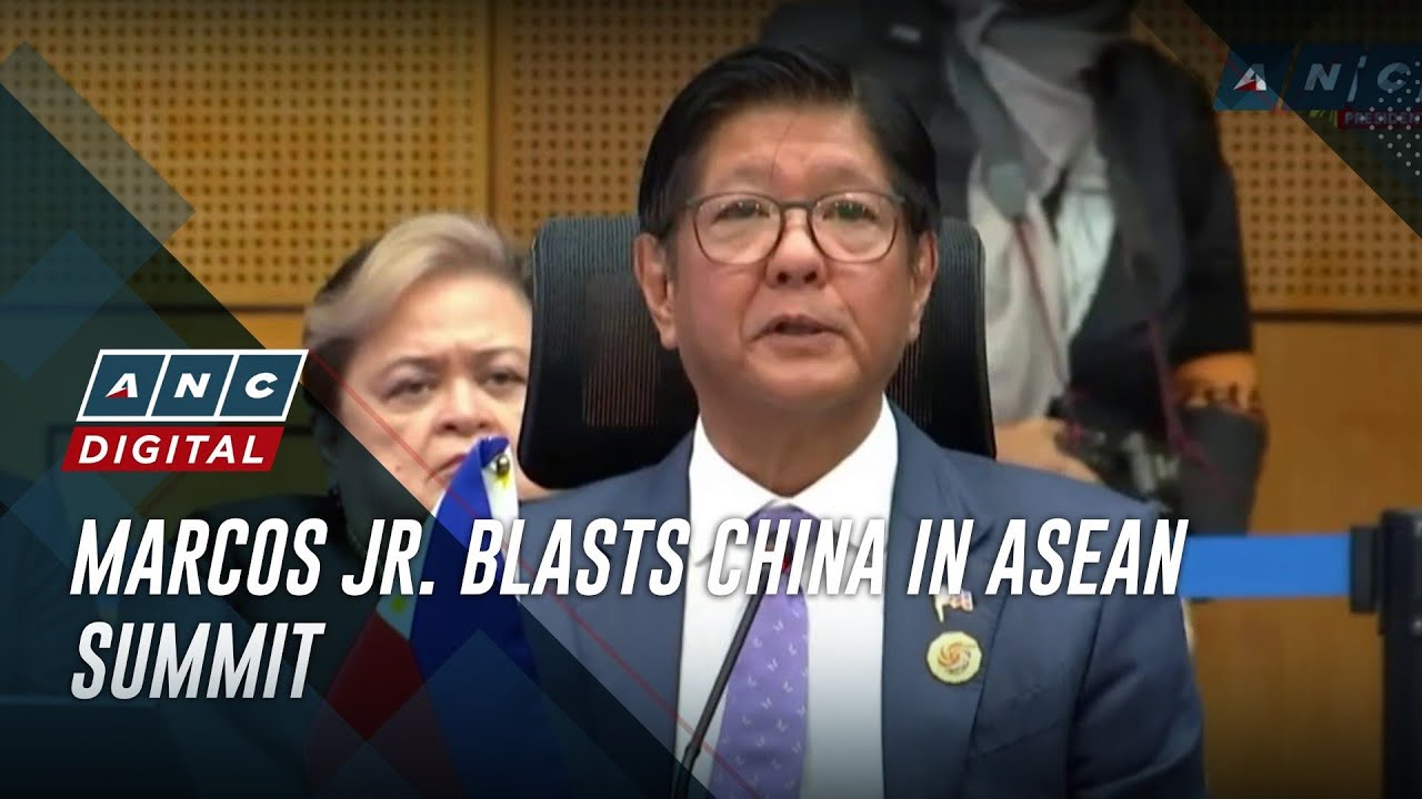 Marcos Jr. Condemns Chinese Aggression at ASEAN Summit π΅π