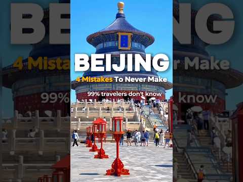 Here’s a guide to planning your first trip to Beijing! 🇨🇳 ⚠️#explorechina #chinatravel #beijing