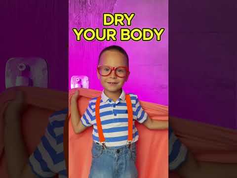 Tips To Wash Your Body! #kids #learn