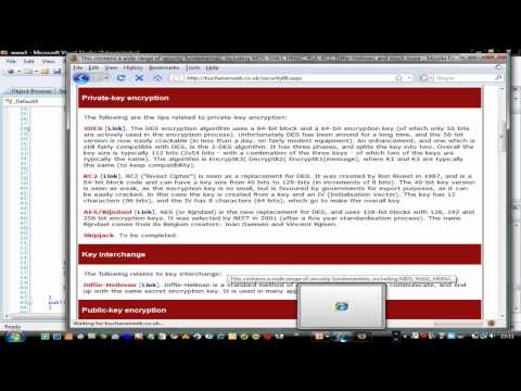 Software Security (ASP.NET)